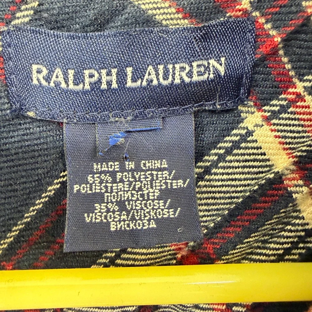 Ralph Lauren very gently